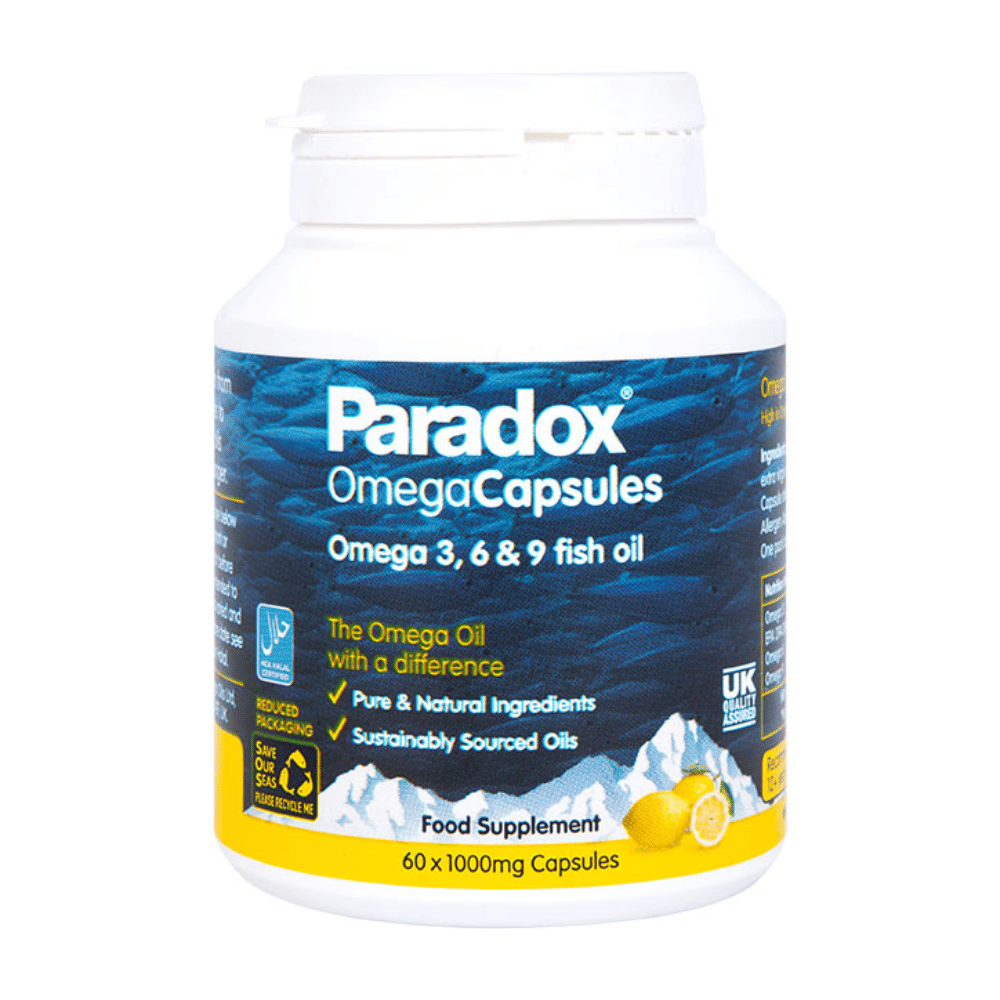 Paradox Omega Oil 3/6/9 Capsules 1000mg 60's