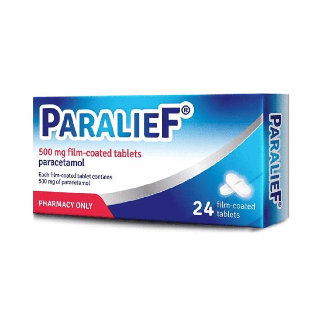 Paralief Paracetamol 500mg 24 Pack- Lillys Pharmacy and Health Store