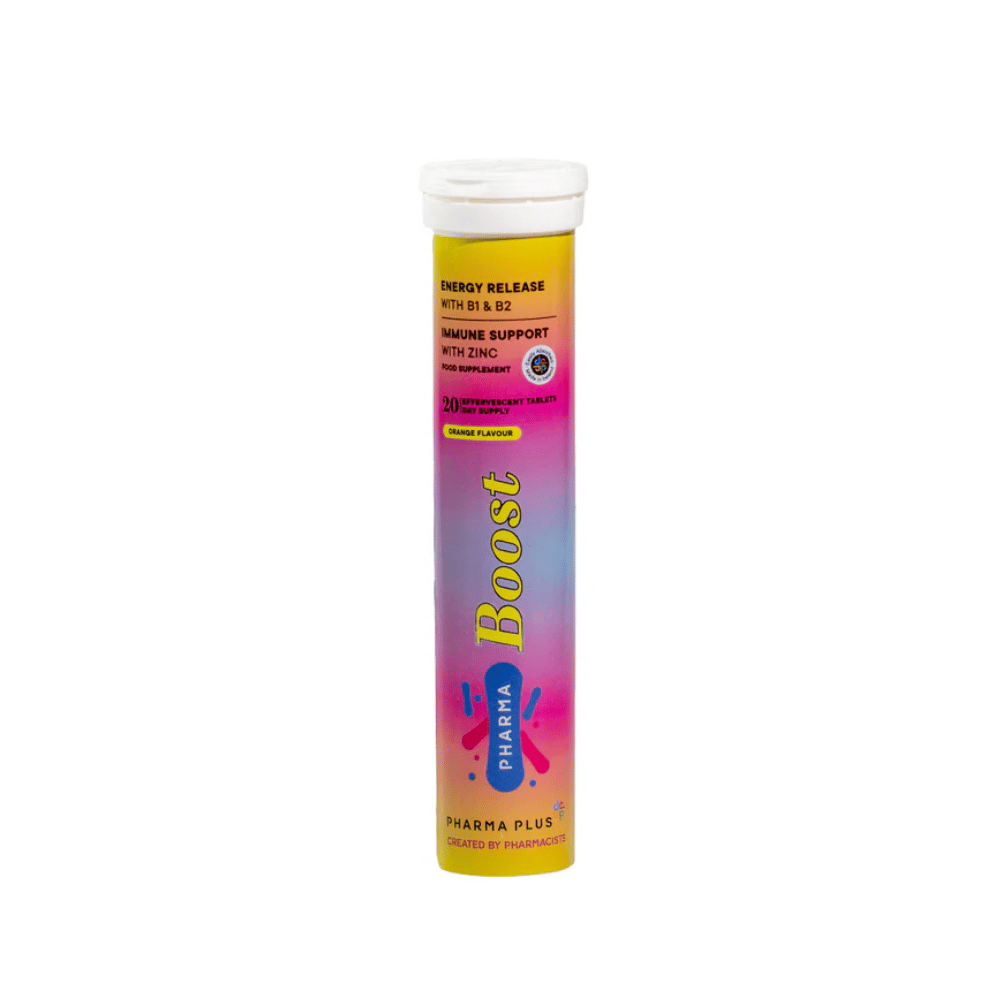 Pharma Plus Pharma Boost Effervescent 20 Tablets- Lillys Pharmacy and Health Store