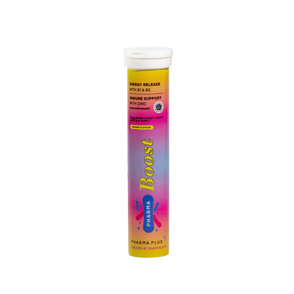 Pharma Plus Pharma Boost Effervescent 20 Tablets- Lillys Pharmacy and Health Store