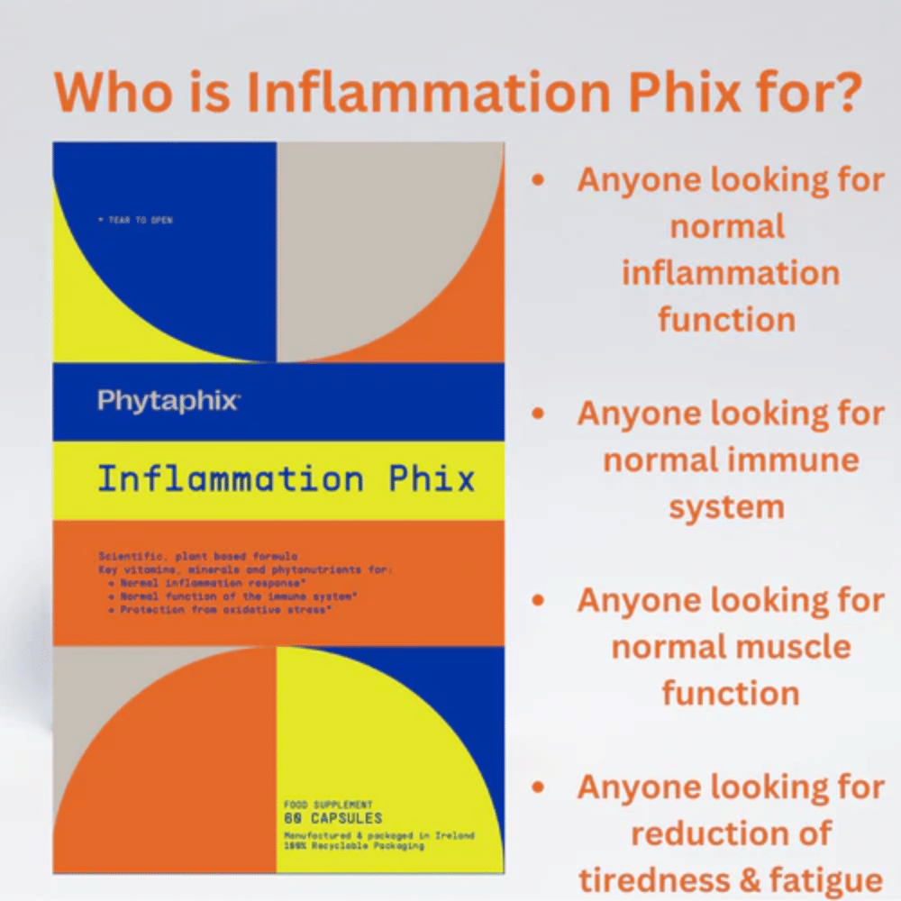 Phytaphix Inflammation Phix 60 Caps- Lillys Pharmacy and Health Store