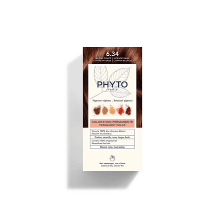 Phyto Color Kit Coloration 6.34 Dark Blonde Copper- Lillys Pharmacy and Health Store