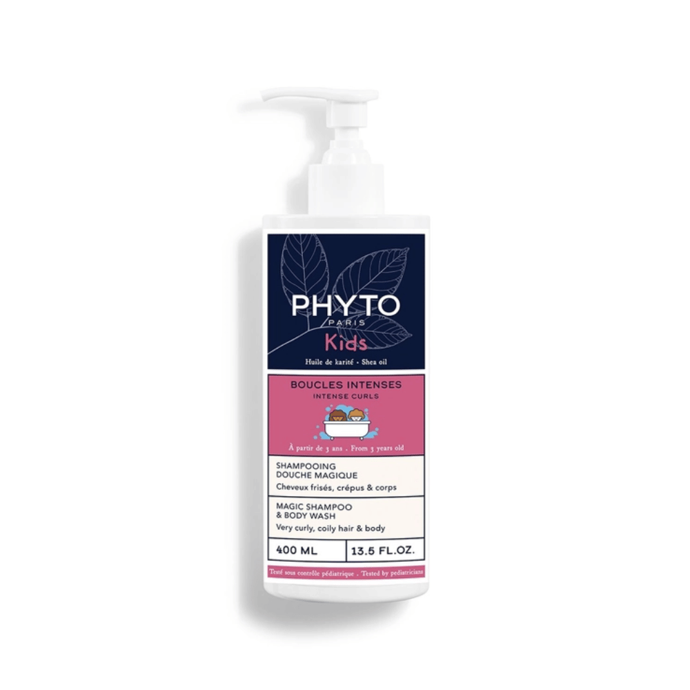 Phyto INTENSE CURLS Magic Shampoo & Body Wash 400ml- Lillys Pharmacy and Health Store