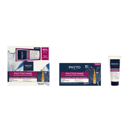 Phyto PHYTOCYANE Reactional + Free Shampoo Set- Lillys Pharmacy and Health Store
