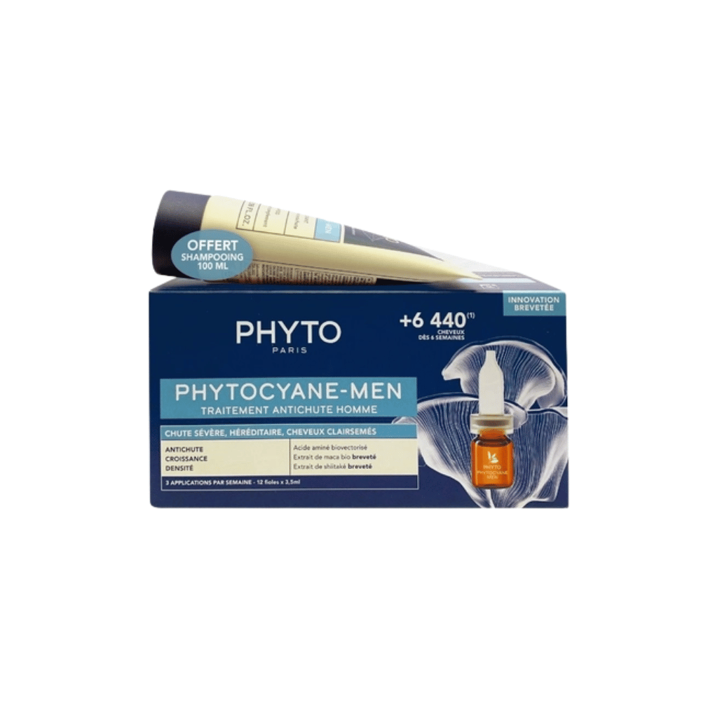 Phyto Phytocyane Phyto Cyan Mens Treatment + Shampoo Kit- Lillys Pharmacy and Health Store