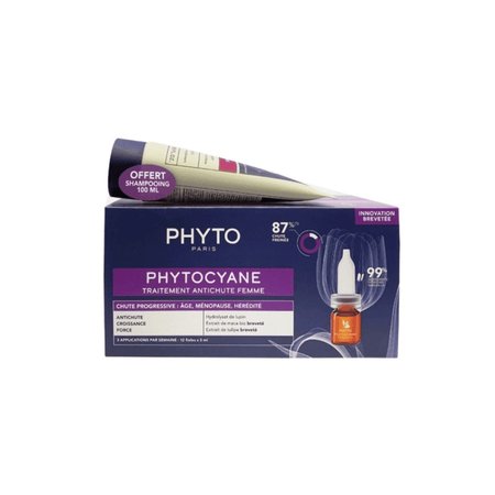 Phyto Phytocyane Progressive Treatment + Shampoo Set- Lillys Pharmacy and Health Store