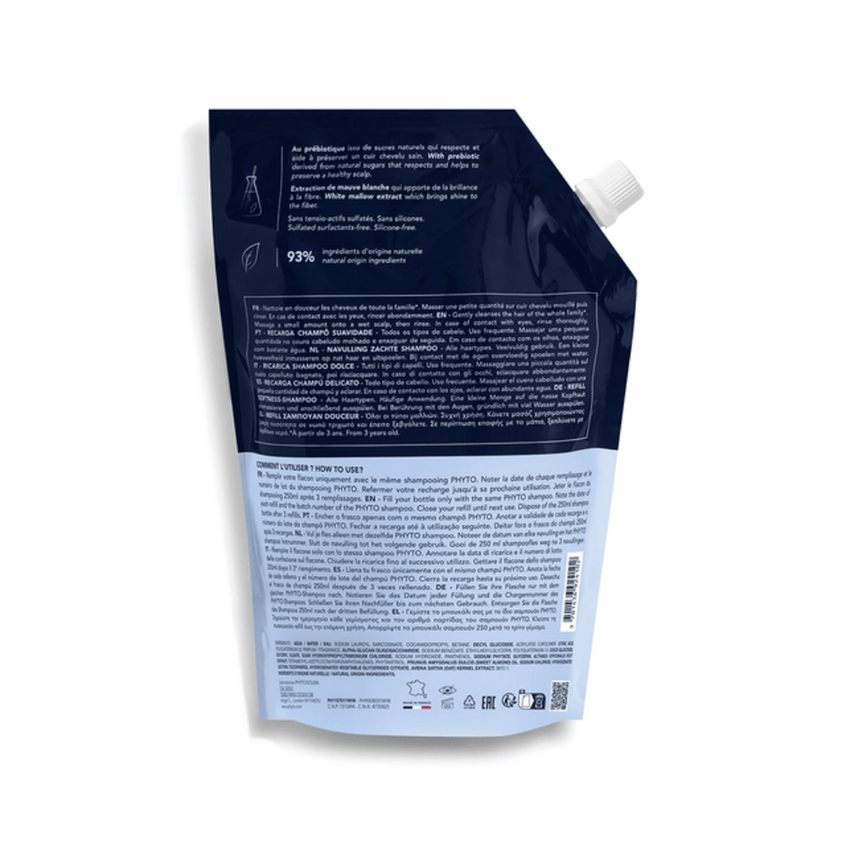 Phyto SOFTNESS Shampoo Refill 750ml- Lillys Pharmacy and Health Store