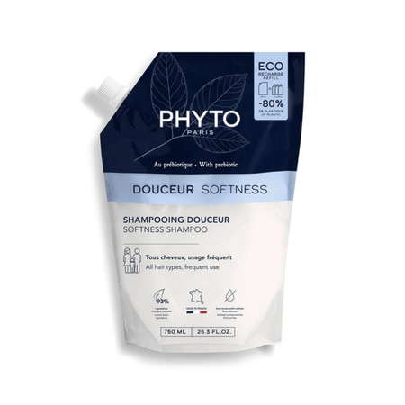 Phyto SOFTNESS Shampoo Refill 750ml- Lillys Pharmacy and Health Store