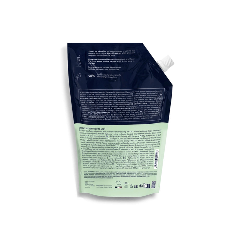 Phyto VOLUME Shampoo Refill 750ml- Lillys Pharmacy and Health Store