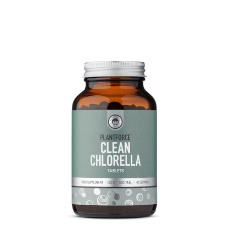 Plantforce Clean Chlorella 500 tabs- Lillys Pharmacy and Health Store