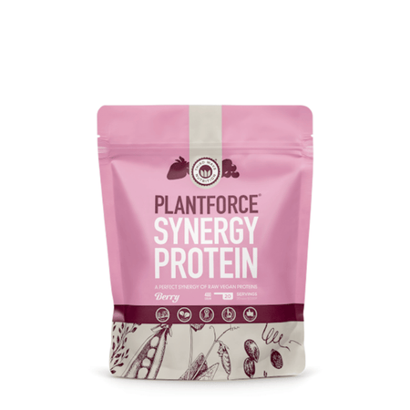 Plantforce Synergy Protein - Berry 400g- Lillys Pharmacy and Health Store