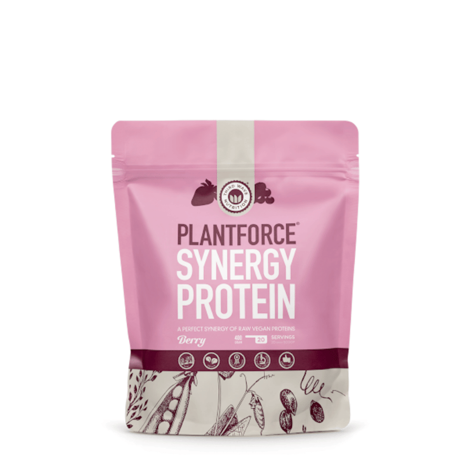Plantforce Synergy Protein - Berry 400g- Lillys Pharmacy and Health Store
