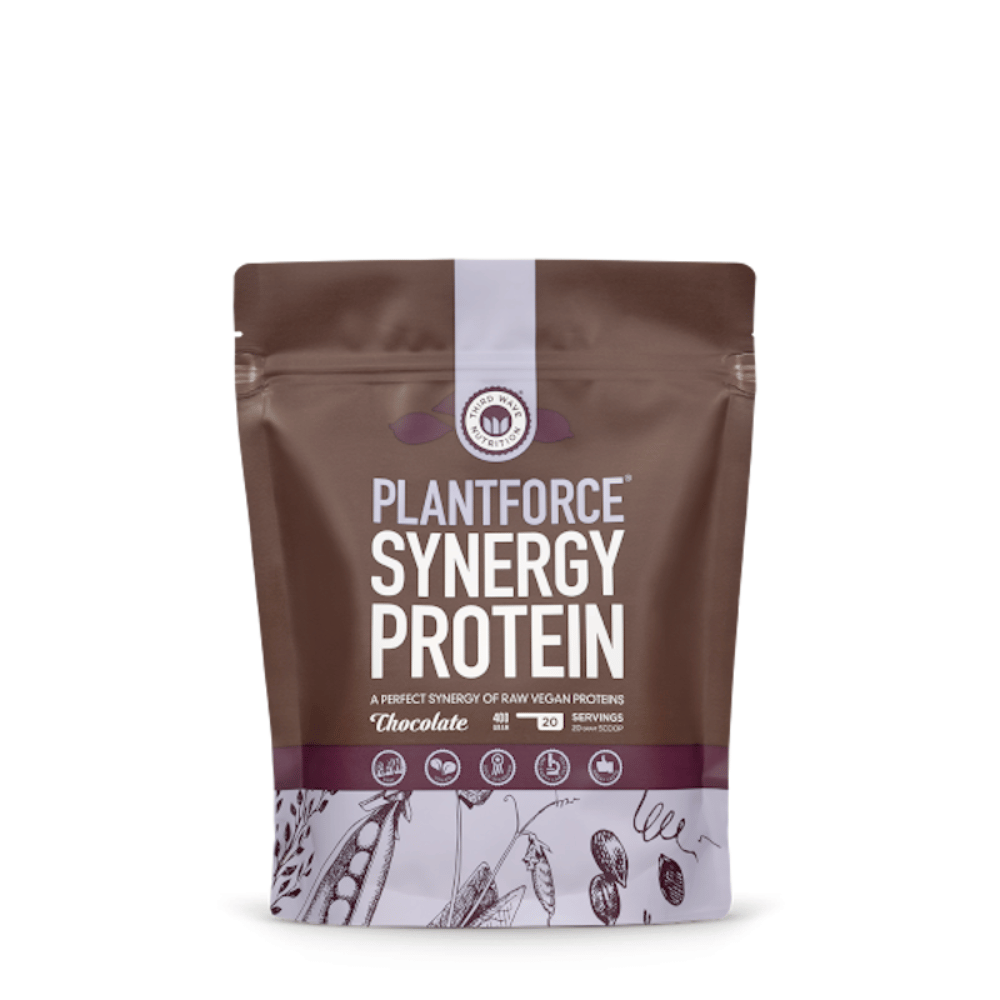 Plantforce Synergy Protein - Chocolate 400g- Lillys Pharmacy and Health Store