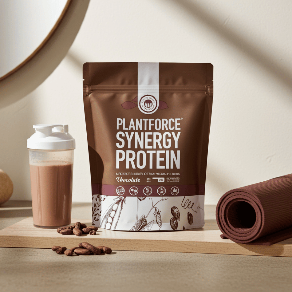 Plantforce Synergy Protein - Chocolate 400g- Lillys Pharmacy and Health Store