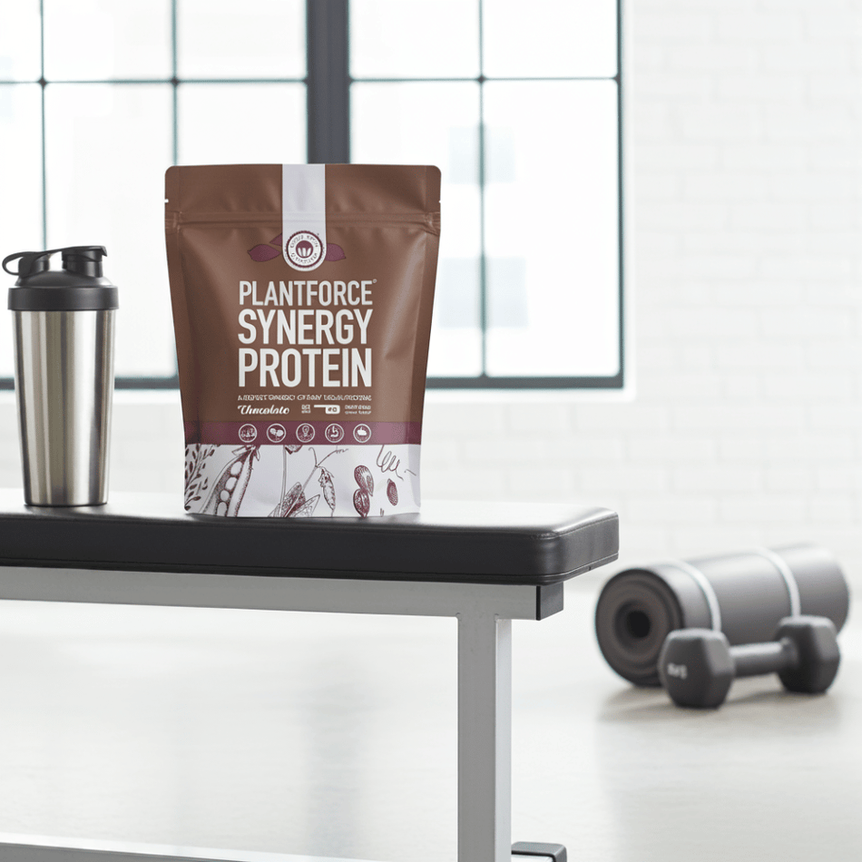 Plantforce Synergy Protein - Chocolate 800g- Lillys Pharmacy and Health Store
