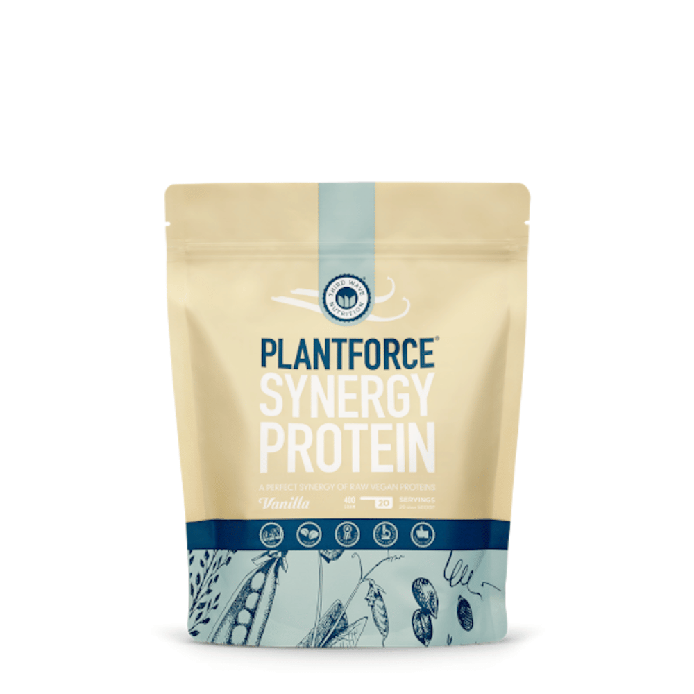 Plantforce Synergy Protein - Vanilla 400g- Lillys Pharmacy and Health Store