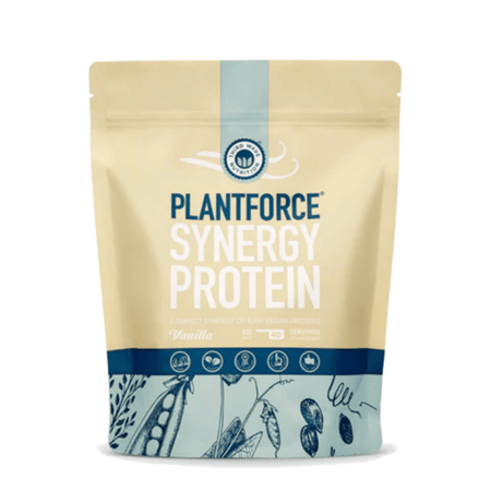 Plantforce Synergy Protein - Vanilla 800g- Lillys Pharmacy and Health Store
