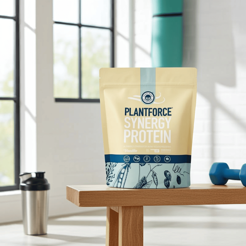 Plantforce Synergy Protein - Vanilla 800g- Lillys Pharmacy and Health Store