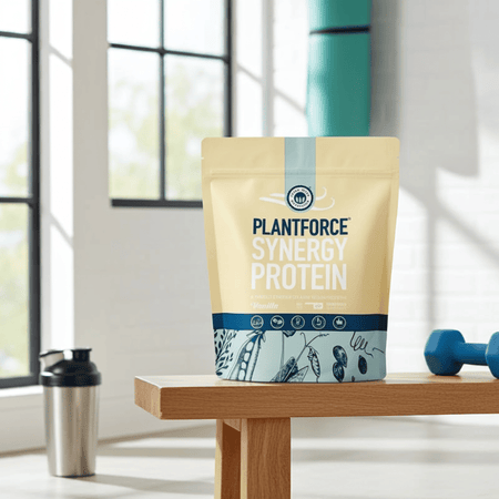Plantforce Synergy Protein - Vanilla 800g- Lillys Pharmacy and Health Store