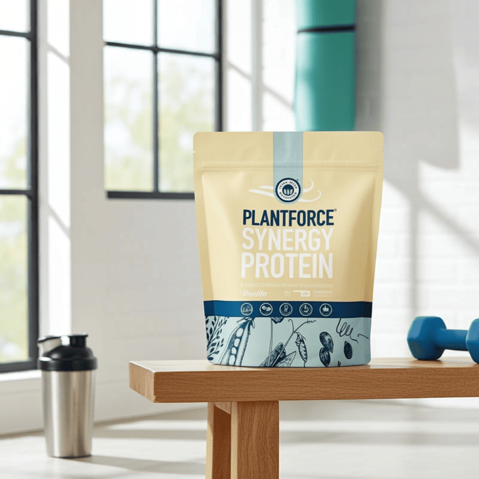 Plantforce Synergy Protein - Vanilla 800g- Lillys Pharmacy and Health Store