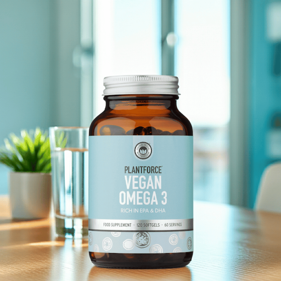 Plantforce Vegan Omega 3 120 softgels- Lillys Pharmacy and Health Store