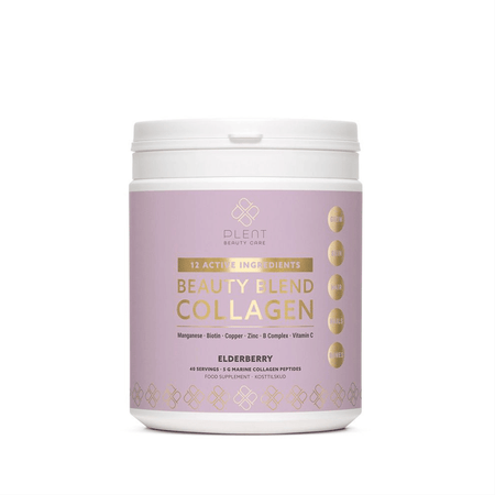 Plent Plent Beauty Blend Collagen - Elderberry 265g- Lillys Pharmacy and Health Store
