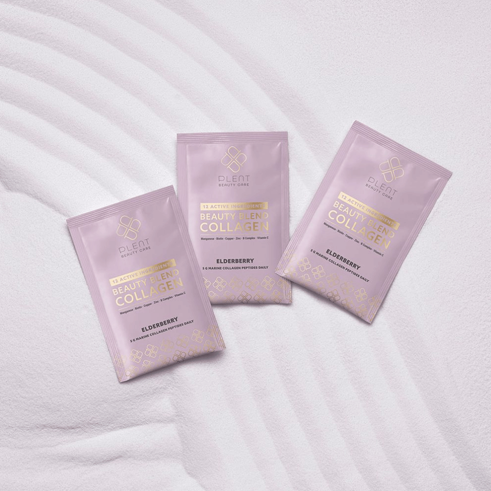 Plent Plent Beauty Blend Collagen - Elderberry 30sachets- Lillys Pharmacy and Health Store