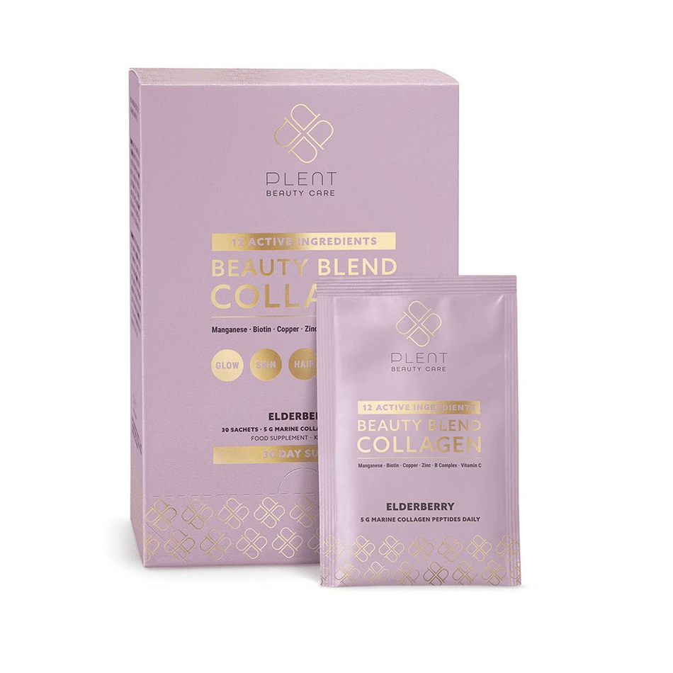 Plent Plent Beauty Blend Collagen - Elderberry 30sachets- Lillys Pharmacy and Health Store