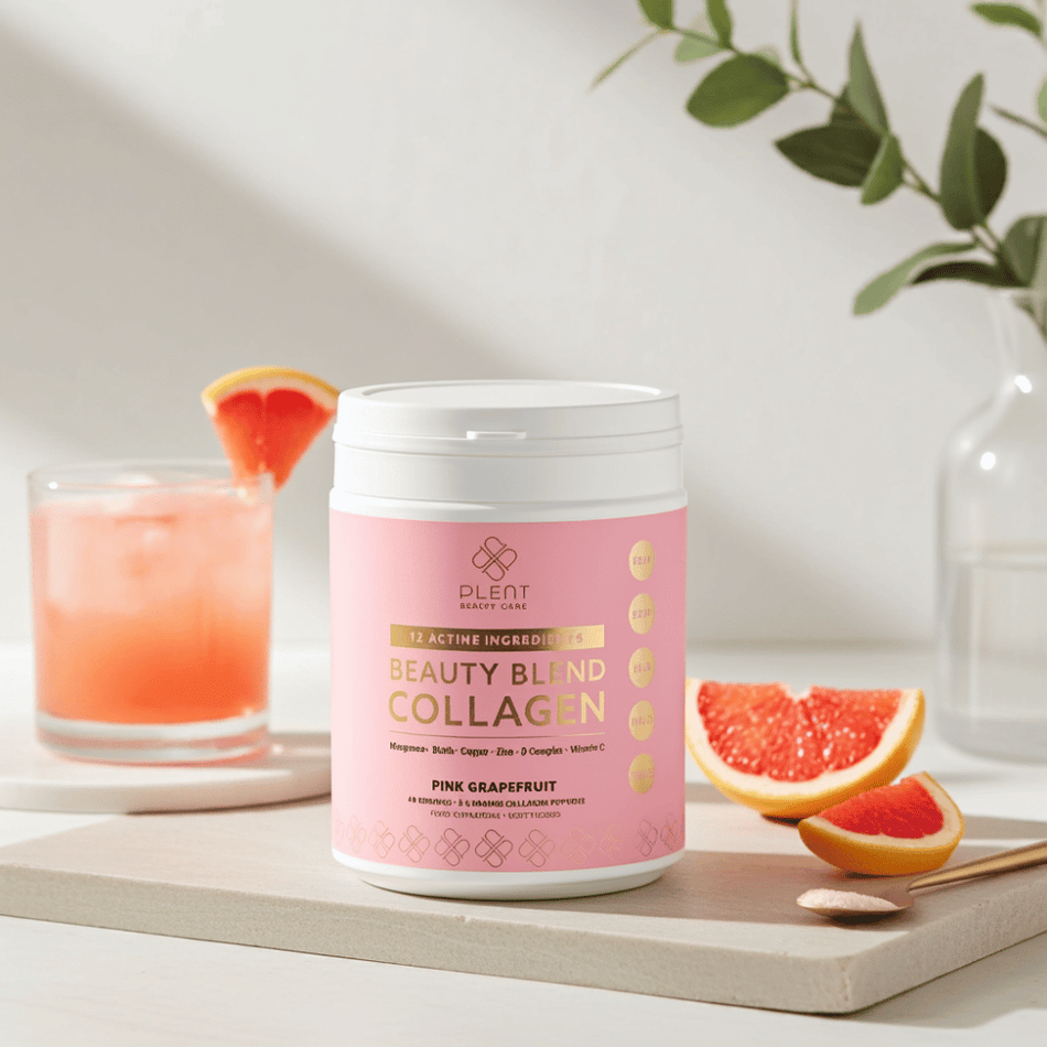 Plent Plent Beauty Blend Collagen - Grapefruit 265g- Lillys Pharmacy and Health Store