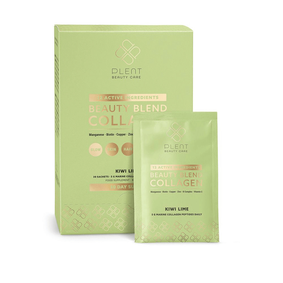 Plent Plent Beauty Blend Collagen - Lime Kiwi 30 Sachets- Lillys Pharmacy and Health Store