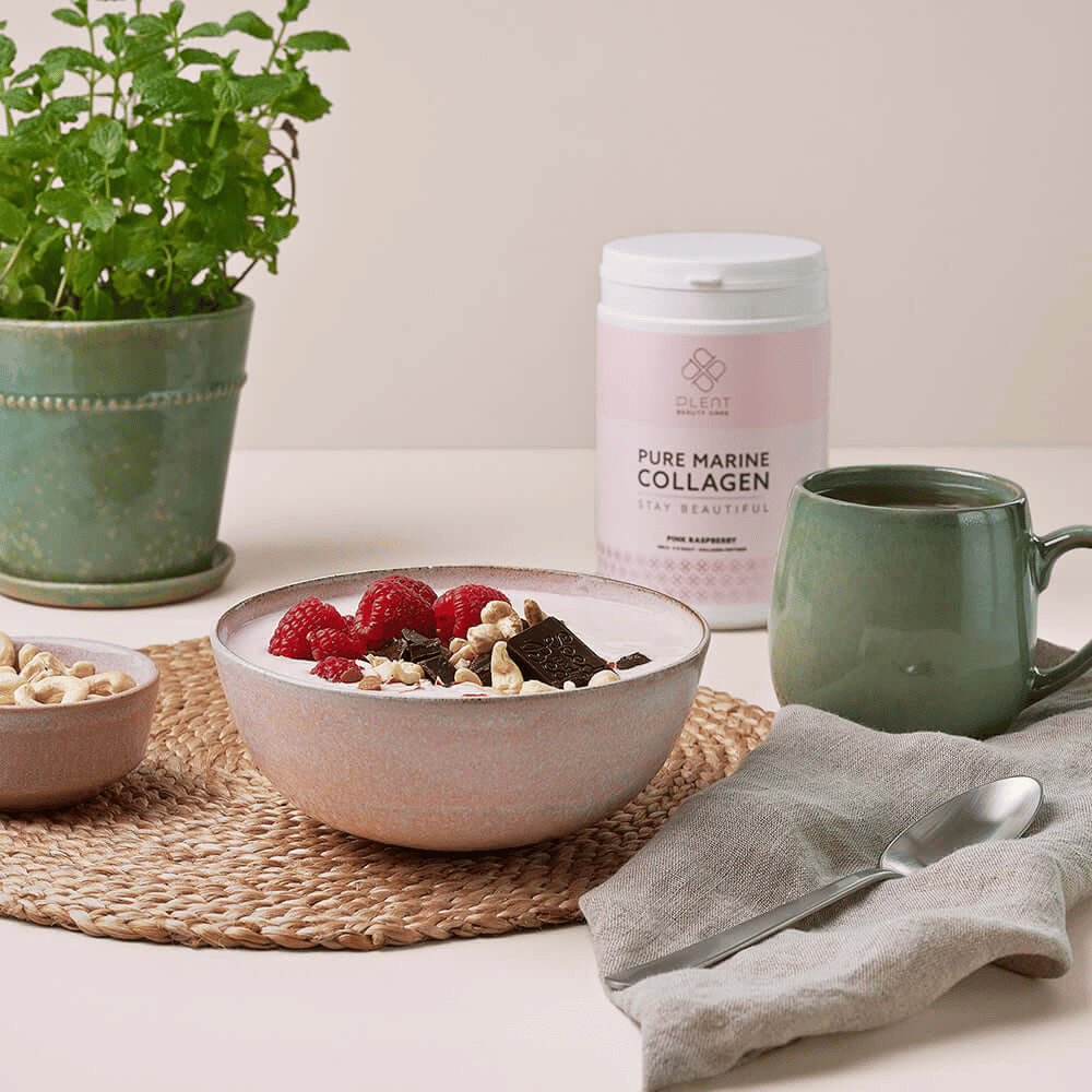 Plent Plent Marine Collagen Pink Raspberry 300g- Lillys Pharmacy and Health Store