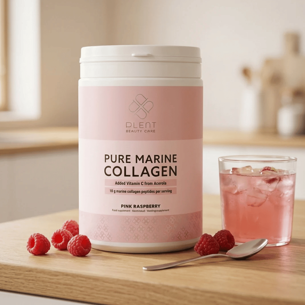 Plent Plent Marine Collagen Pink Raspberry 300g- Lillys Pharmacy and Health Store