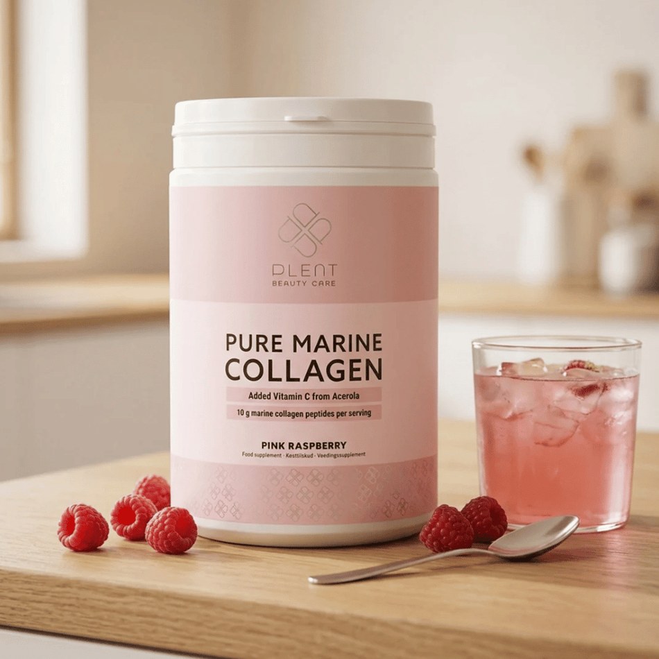 Plent Plent Marine Collagen Pink Raspberry 300g- Lillys Pharmacy and Health Store