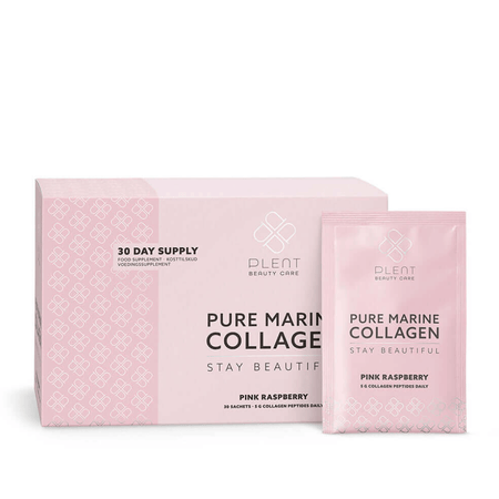 Plent Plent Marine Collagen Pink Raspberry Box 30 sachets- Lillys Pharmacy and Health Store
