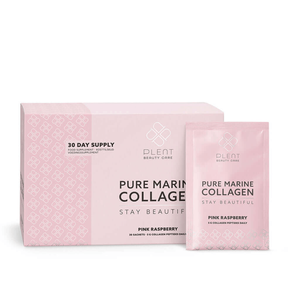 Plent Plent Marine Collagen Pink Raspberry Box 30 sachets- Lillys Pharmacy and Health Store