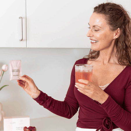 Plent Plent Marine Collagen Pink Raspberry Box 30 sachets- Lillys Pharmacy and Health Store