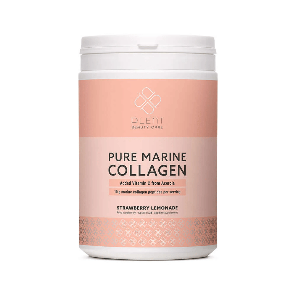 Plent Plent Marine Collagen Strawberry Lemonade 300g- Lillys Pharmacy and Health Store