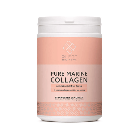 Plent Plent Marine Collagen Strawberry Lemonade 300g- Lillys Pharmacy and Health Store