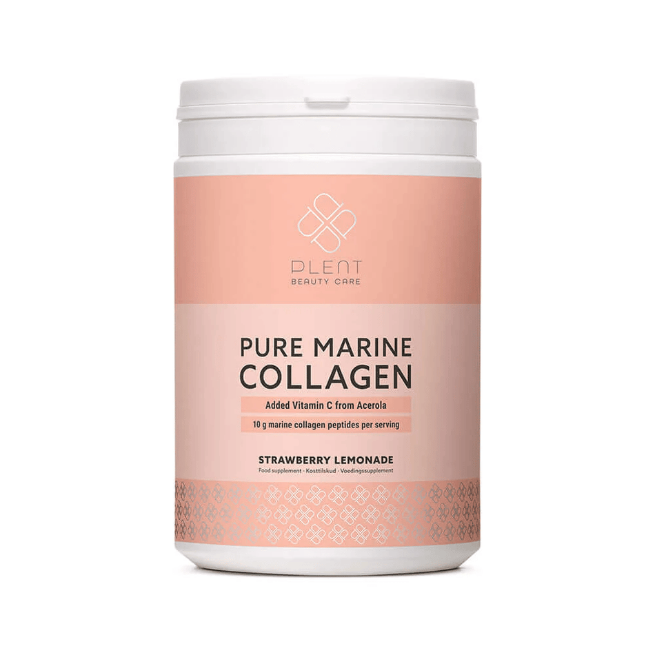 Plent Plent Marine Collagen Strawberry Lemonade 300g- Lillys Pharmacy and Health Store