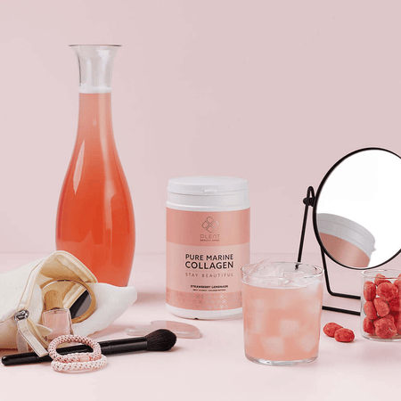 Plent Plent Marine Collagen Strawberry Lemonade 300g- Lillys Pharmacy and Health Store