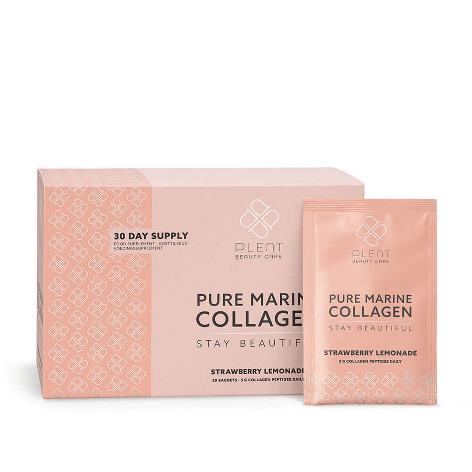 Plent Plent Marine Collagen Strawberry Lemonade 30sachets- Lillys Pharmacy and Health Store