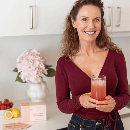 Plent Plent Marine Collagen Strawberry Lemonade 30sachets- Lillys Pharmacy and Health Store