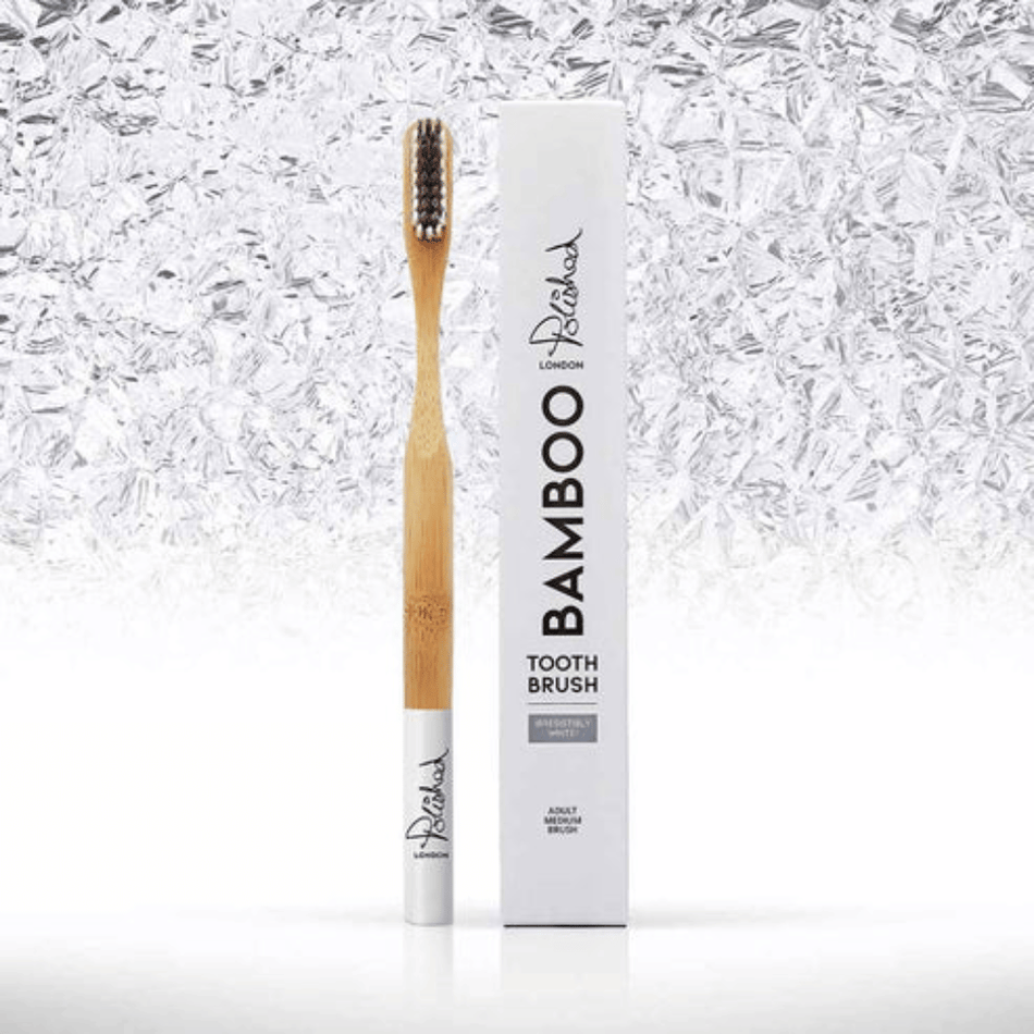 Polished London Bamboo Toothbrush- Lillys Pharmacy and Health Store