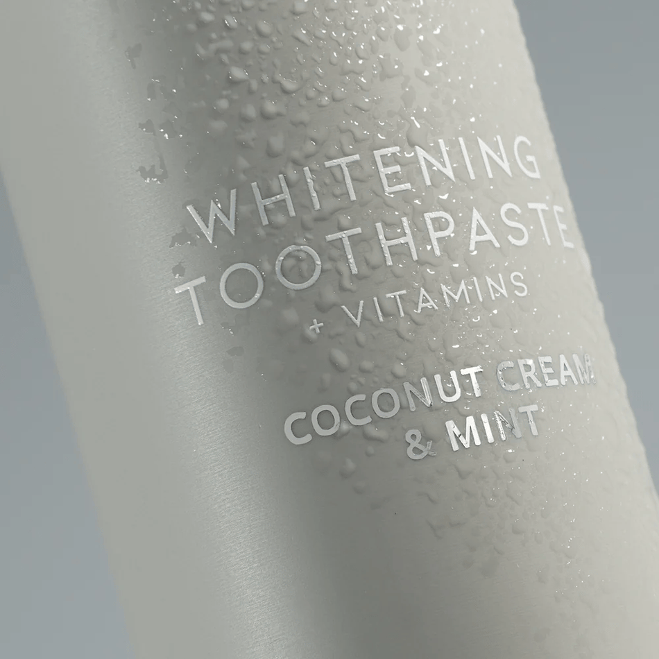 Polished London Prebiotic Whitening Coconut Cream & Mint Toothpaste 75ml- Lillys Pharmacy and Health Store