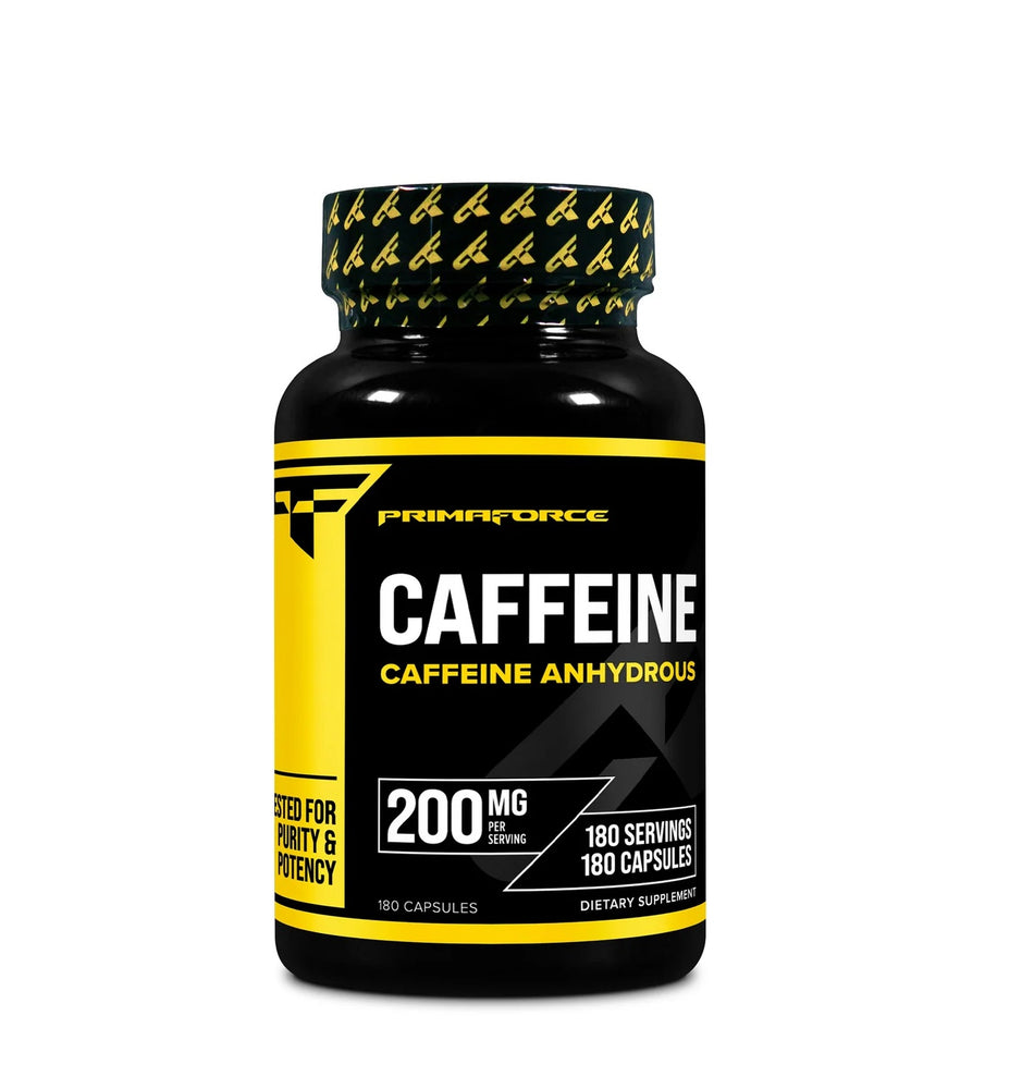 Primaforce Caffeine, 200mg 180 caps- Lillys Pharmacy and Health Store