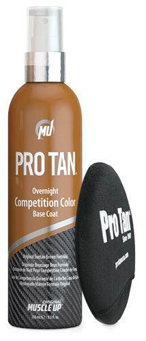 Pro Tan Overnight Competition Color Base Coat, (Spray With Applicator) - 250 ml