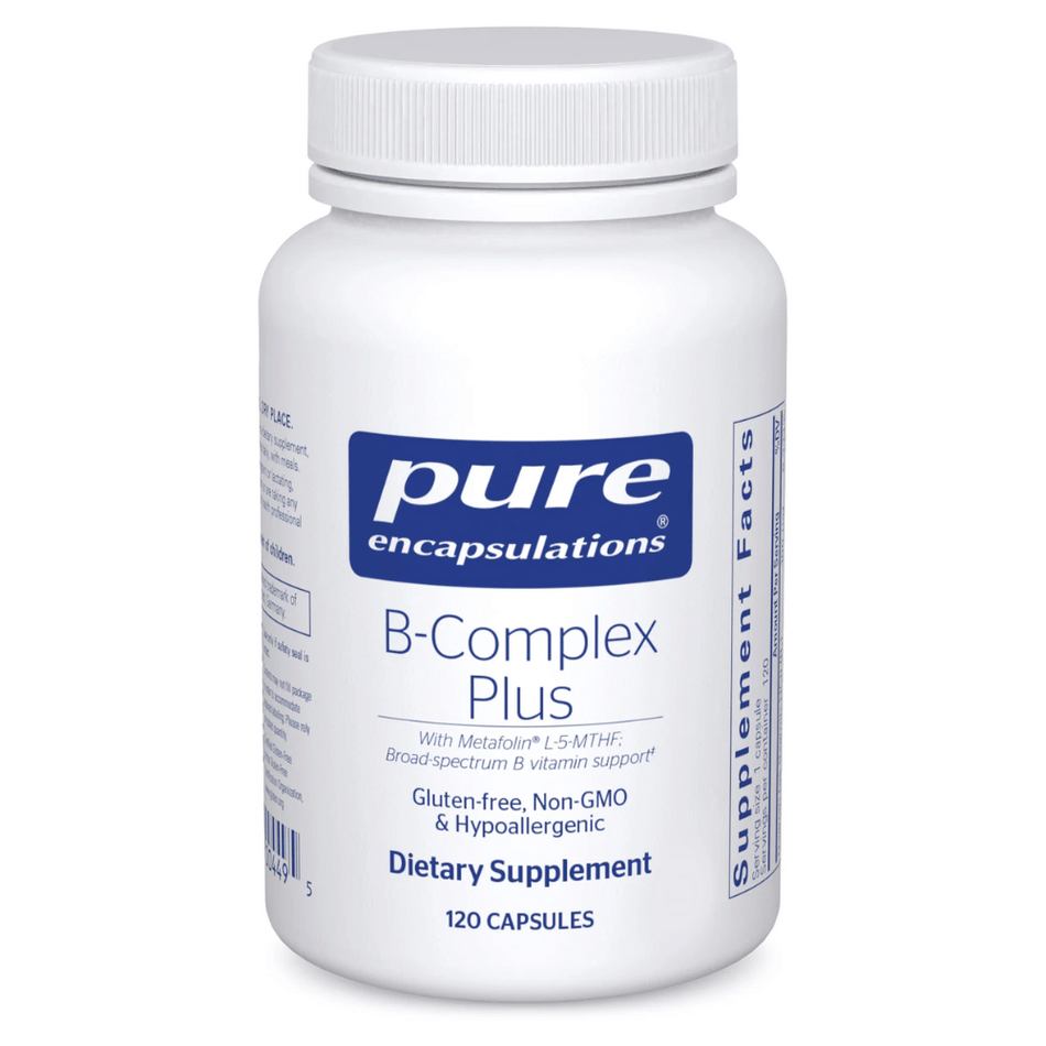 Pure Encapsulations B-Complex Plus 120's- Lillys Pharmacy and Health Store