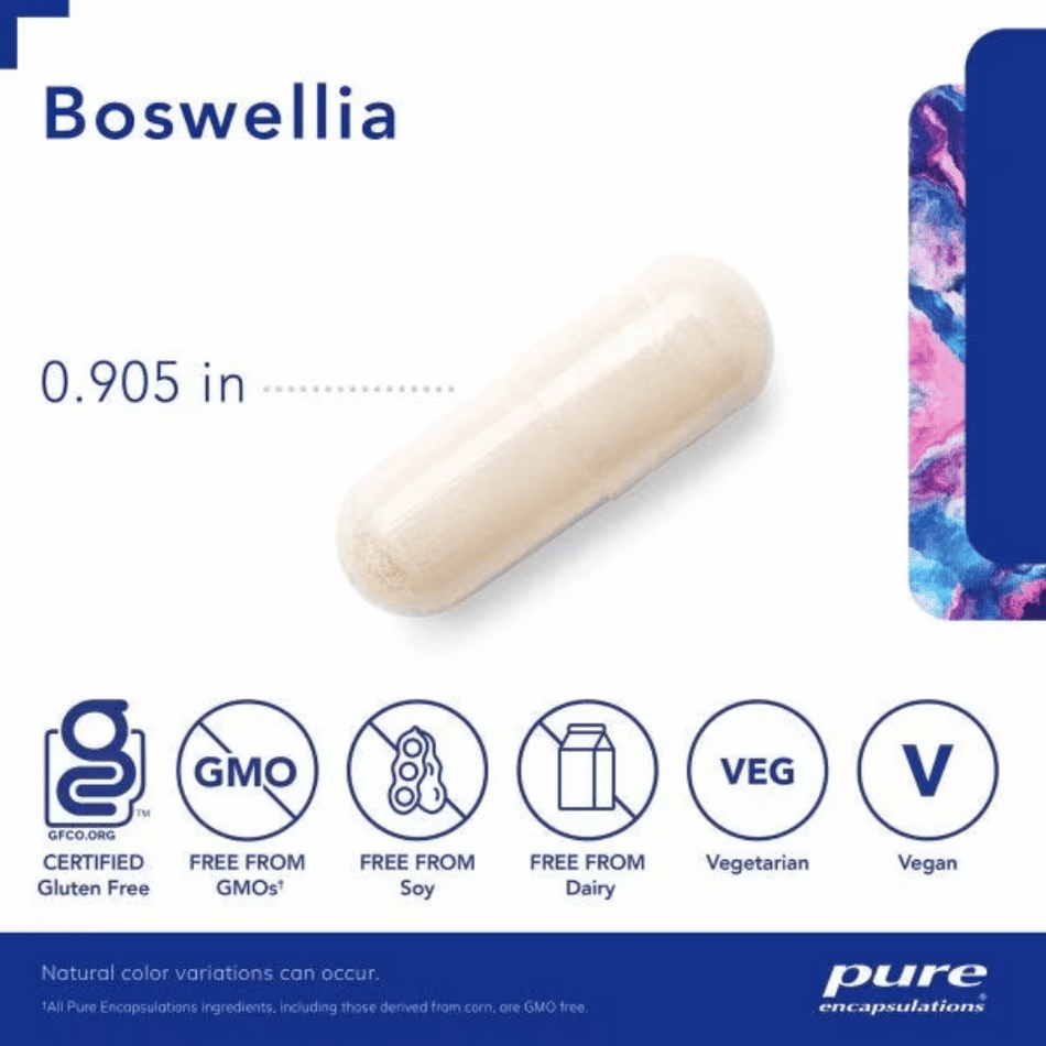 Pure Encapsulations Boswellia 60's- Lillys Pharmacy and Health Store