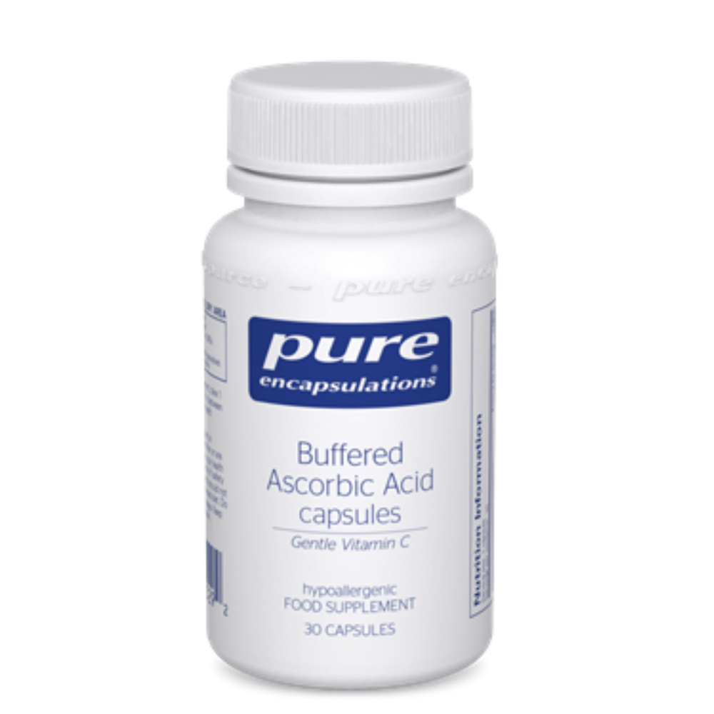 Pure Encapsulations Buffered Ascorbic Acid 30's- Lillys Pharmacy and Health Store