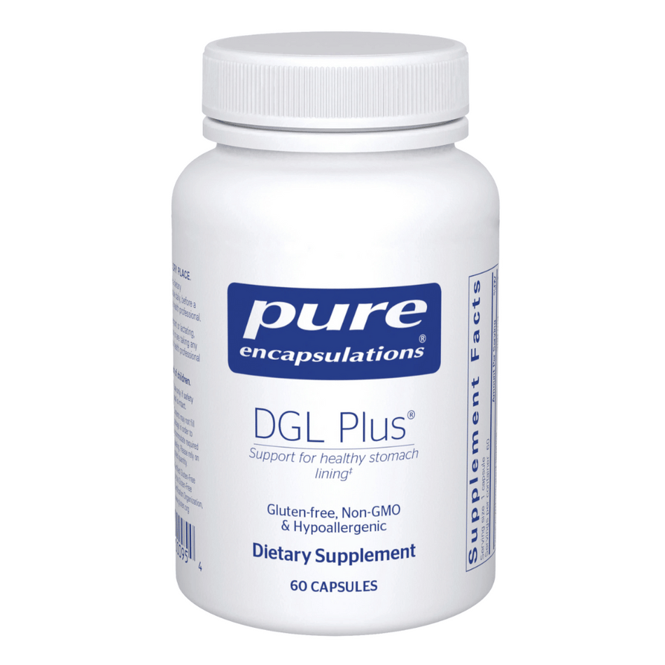 Pure Encapsulations DGL Plus 60's- Lillys Pharmacy and Health Store